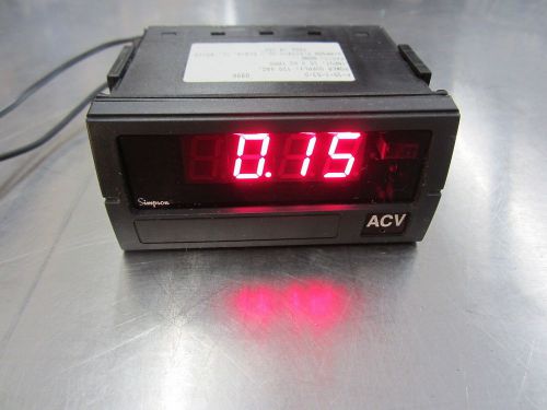 SIMPSON - F35-1-53-0 - AC TRUE RMS VOLTAGE METER