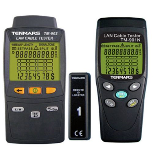 TM-902 Low-Vottage Display and Handeld Network Cable Tester Meter TM902