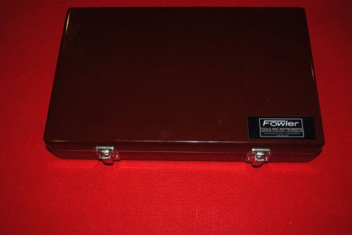 Fowler ceramic gage blocks / machinists tools / 81 pc. gage block set  vgc !! for sale