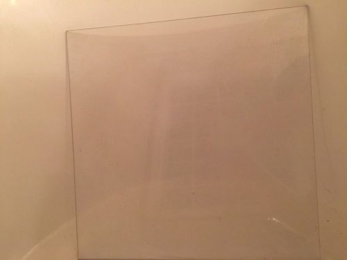 Used Clear 12&#034; X 12&#034; X 1/8&#034; Plexiglass Sheet