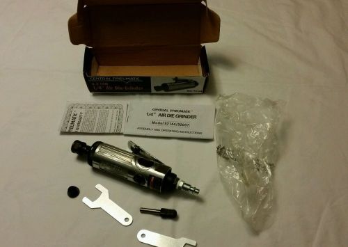 Central pneumatic 4.5 CFM 1/4&#034; air die grinder item 92144