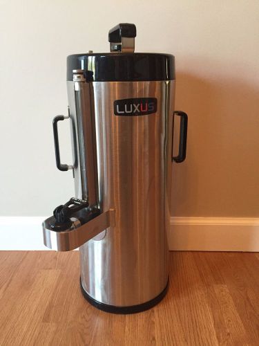 FETCO LUXUS STAINLESS COFFEE TEA THERMAL DISPENSER URN