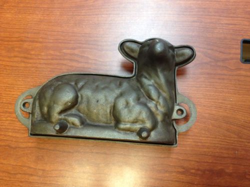 Cast Iron Lamb Cake Pan