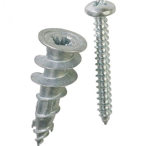 4pk medium duty hollow wall anchor, 1/2&#034; x 1-1/4&#034;, zinc alloy e-z anchor 29503 for sale