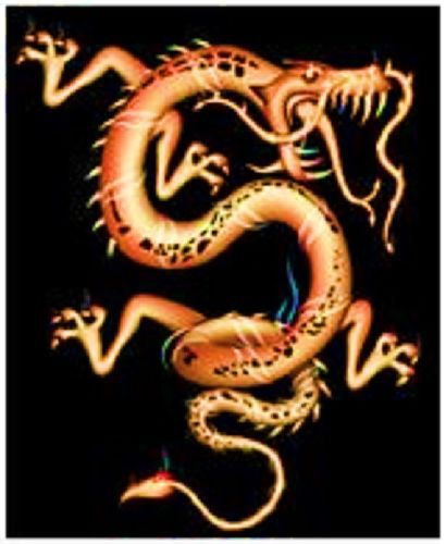 30 Custom Chinese Dragon Personalized Address Labels