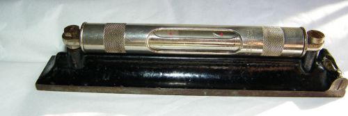 Starrett 98-8 Precision Machinist 8&#034; Level, no rust &amp; in excellent condition.