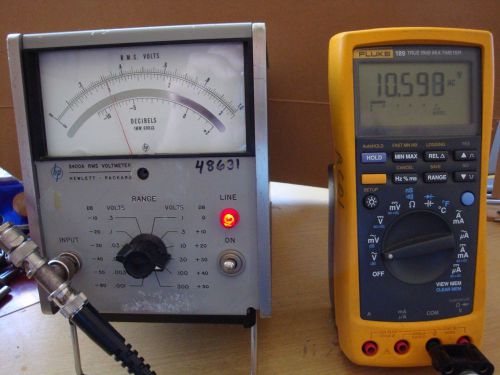 HP 3400A RMS VOLT METER