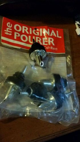 Co-Rect  Chrome the Original Pourer lot of 5