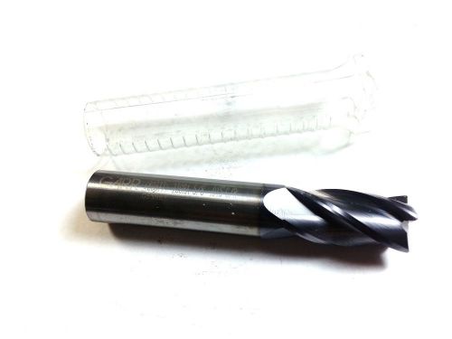 5/8&#034; Garr 80377 Carbide 4 Flute TiALN .015 CR End Mill (O 933)