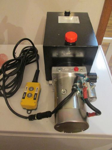 Nortrac single-acting dump trailer power unit — 12 volt, ybz5-f2.1d1w2/wuctt1 for sale