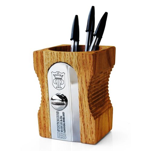 Desk Tidy Pen Holder Oversized pencil sharpener -eBob