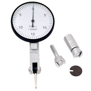 0-0.03&#034; Dial Test Indicator Set with .0005&#034; Graduation  (4409-1203)