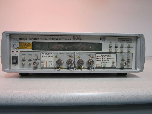 Tektronix SDH/Sonet Test Set ST2400A 2.4 GB/ All Power On