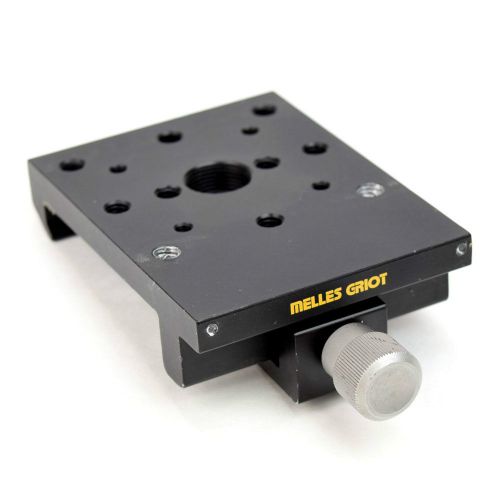 Melles griot optical rail carrier, for 60mm rails, 16m center bore for sale