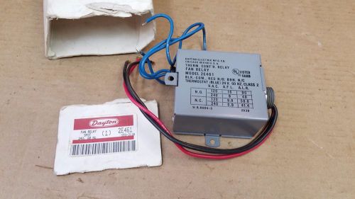 Dayton 2E461 Fan Relay 24 volt single pole, double throw