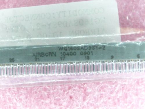 2 PCS AIRBORN WG160SAD9SY-2 MIL/AERO GRADE CONNECTORS