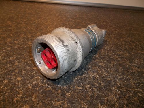 CROUSE HINDS  ARKTITE BODY GROUNDED PLUG   APR3463  Mod. M54 250 vdc 600 vac