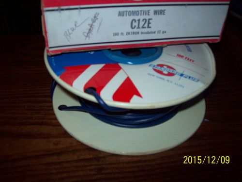 Standard  12GA Automotive  Wire--BLUE--C12E