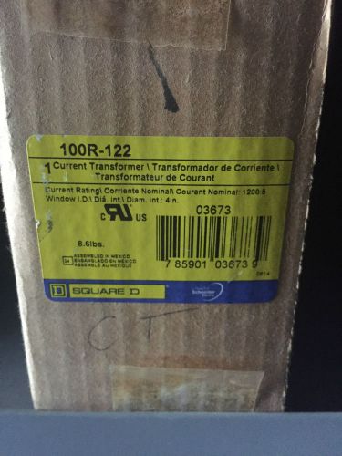 100r-122 SQUARE D CURRENT TRANSFORMER