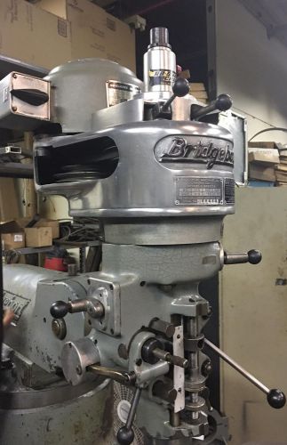 BRIDGEPORT MILLING MACHINE 1 HP HEAD