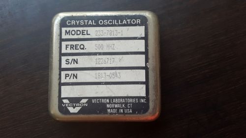 VECTRON CRYSTAL OSCILLATOR 500MHz