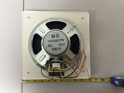 MG 8910TGSQ/70V 8&#034; CEILING SPEAKER WITH VOLUME CONTROL 70V 10W 8OHM