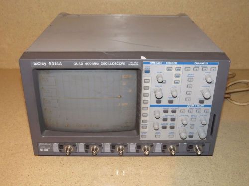 LECROY 9314A QUAD 400MHZ OSCILLOSCOPE (LQ1)