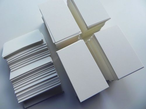 1,000 ct. BULK Ivory Blank Business Cards, Place Cards, Tags - 3.5 x 2 DIY