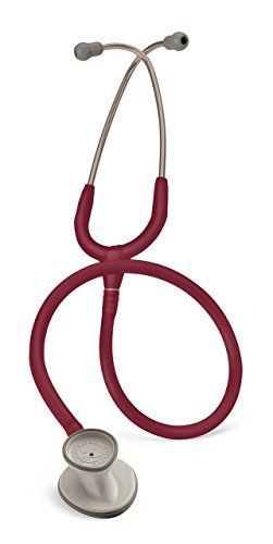 3M Littmann Lightweight II S.E. Stethoscope, Burgundy Tube, 28 inch, 2451