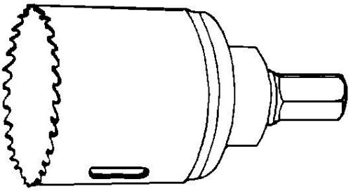 HOLE SAW,2-7/8&#034; MORSE HS