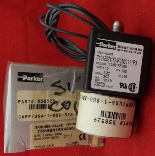 Parker Solenoid and Coil Assembly 71315sn1kvk0n0l111p3 - New In Box.