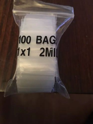 1x1.25 Ziplock Baggies