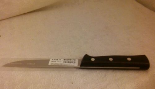 VICTORINOX BONING KNIFE 6&#034; STAINLESS STIFF BLADE HANDLE ROSEWOOD