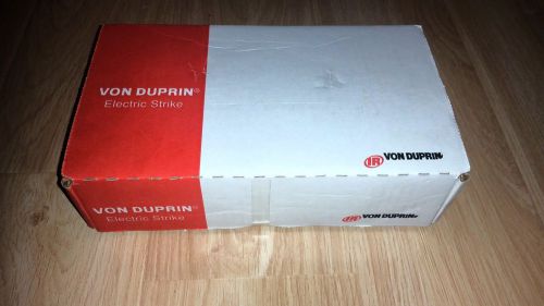 Von duprin heavy duty electric strike 6225 us32d 24vdc fse new for sale