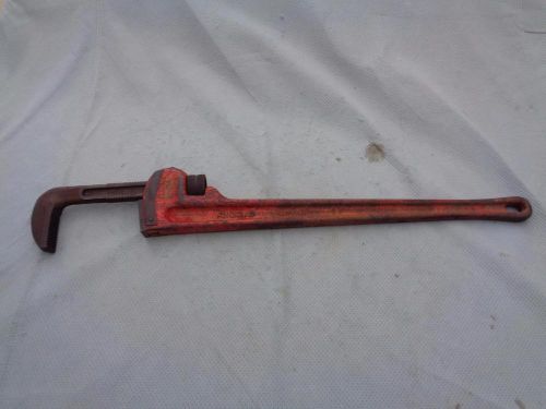 36&#034; Ridgid Pipe Wrench Industrial Steel Heavy Duty