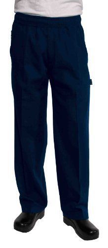 Chef Works BSOL-NAV UltraLux Better Built Baggy Pants, Navy, Size 7XL