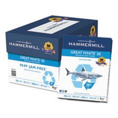 Hammermill/hp everyday papers hammermill great white 30% recycled copy paper, for sale