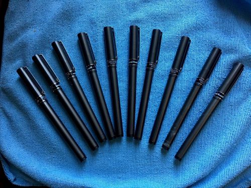 Uni•ball Deluxe Micro Fine Point Black Ink Pens-set Of 10