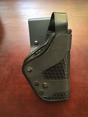 Uncle mike&#039;s mirage basket weave size 25 right hand gun holster for sale
