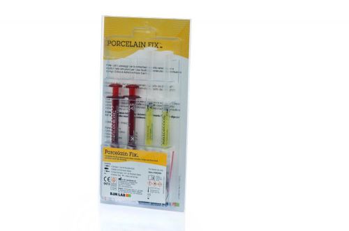 Dental bjm porcelain fix etch 2 syringes etch &amp; 2 syringes silane for sale