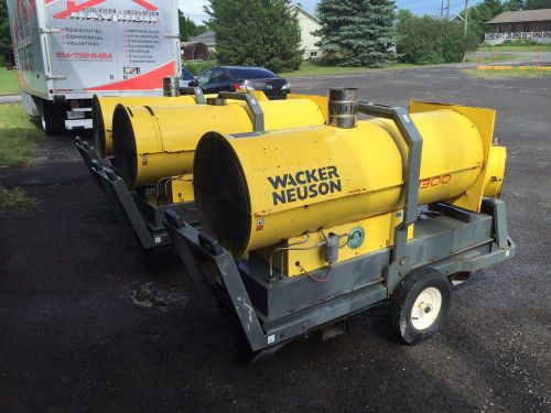 2011 wacker neuson hi 300 hd heater for sale