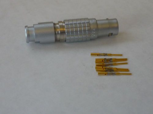 NEW LEMO FGA.1B.307.CLCD.52Z  1B  A Keyway 7 Pin Crimped Connector w/ Contacts