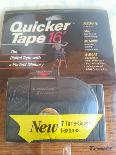 HOMESTAR - QUICKER TAPE 16&#039; w Digital Display &amp; Memory never before open new