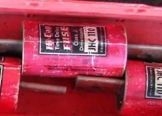 HI-CAP TIME DELAY FUSE  fuses JHC-110 SURPLUS