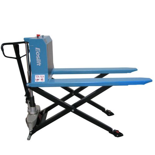 Eoslift electric scissor hi-lift : pallet truck 21.7x49&#034; for sale