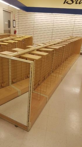 Commercial Shoe Racks Customer Box Display Rack Used Store Fixtures LIQUIDATION