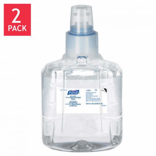 PURELL GOJ190502CT ADVANCED INSTANT HAND SANITIZER FOAM LTX-12 1200ML REFIL 2/CT