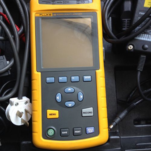 Fluke 43B HandHeld Power Quality Analyzer Meter