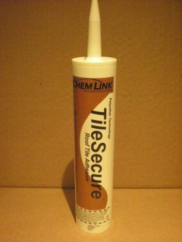 (6) Chemlink Tile Secure Roof Tile Adhesive - 10.1 oz Cartridge - Gray