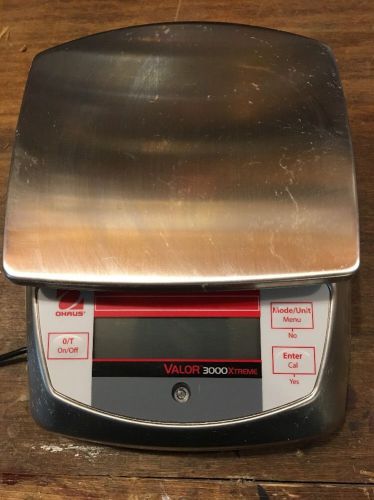 NEW Ohaus Portable Valor 3000 Xtreme Compact Food Scale